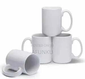 White Mug Cartoon 36pes
