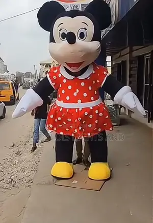 Minnie Mouse Mascot Costume