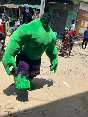 Giant Hulk Mascot Costume