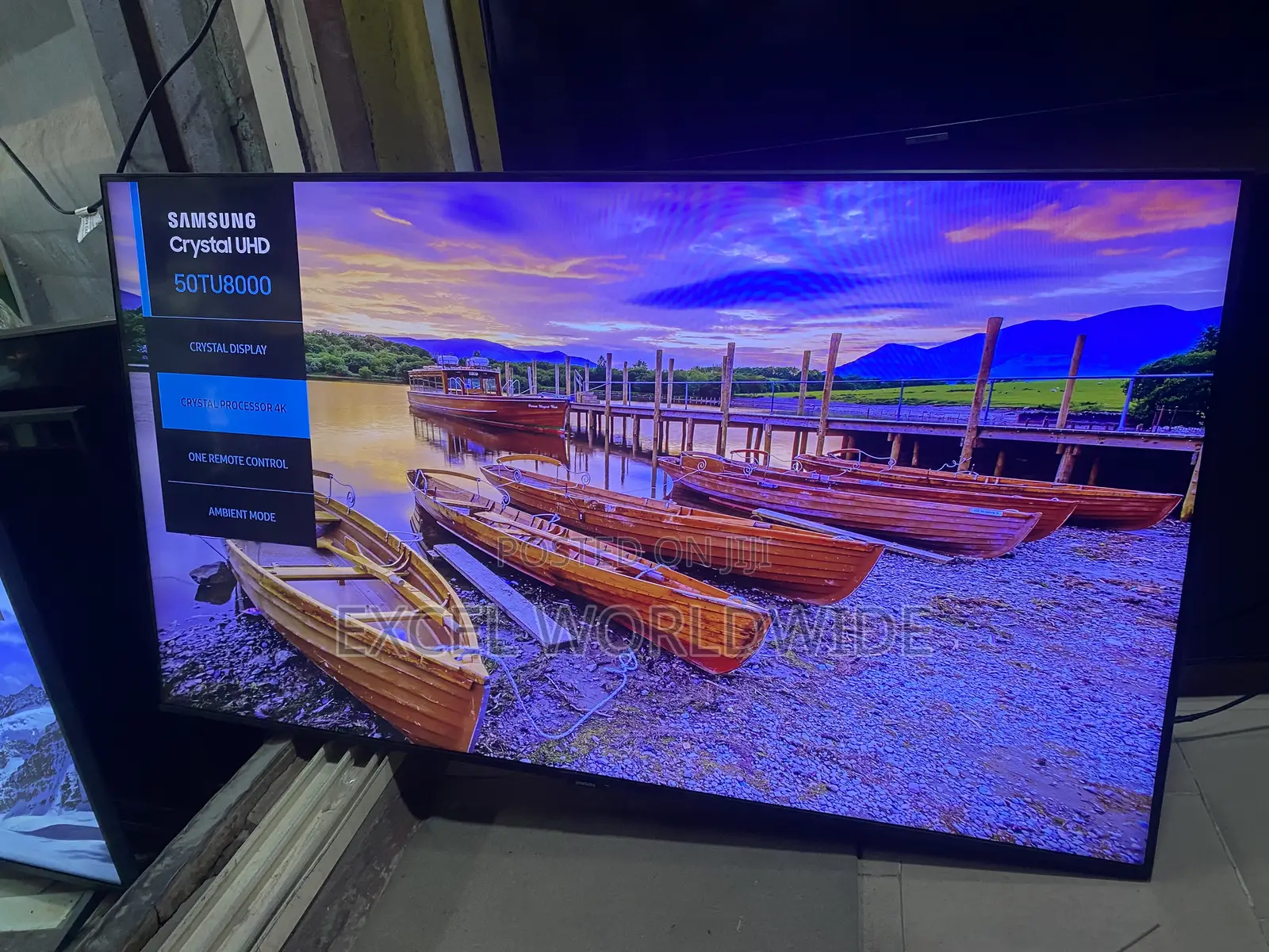 50” Samsung Crystal Uhd With Fast Upscaling Processor