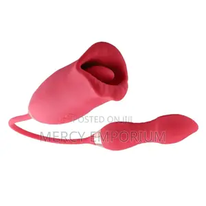 2in1 Pussy Sucking Women Sex Toy. Double Rose French Kiss