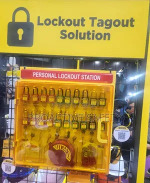 Safety Lock Out And Tag Out Station