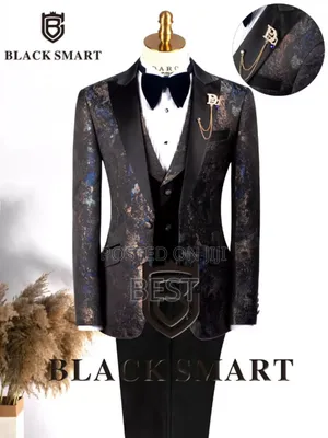 Luxury Tuckedo Flower 3pis Suit for Wedding Other Occasion