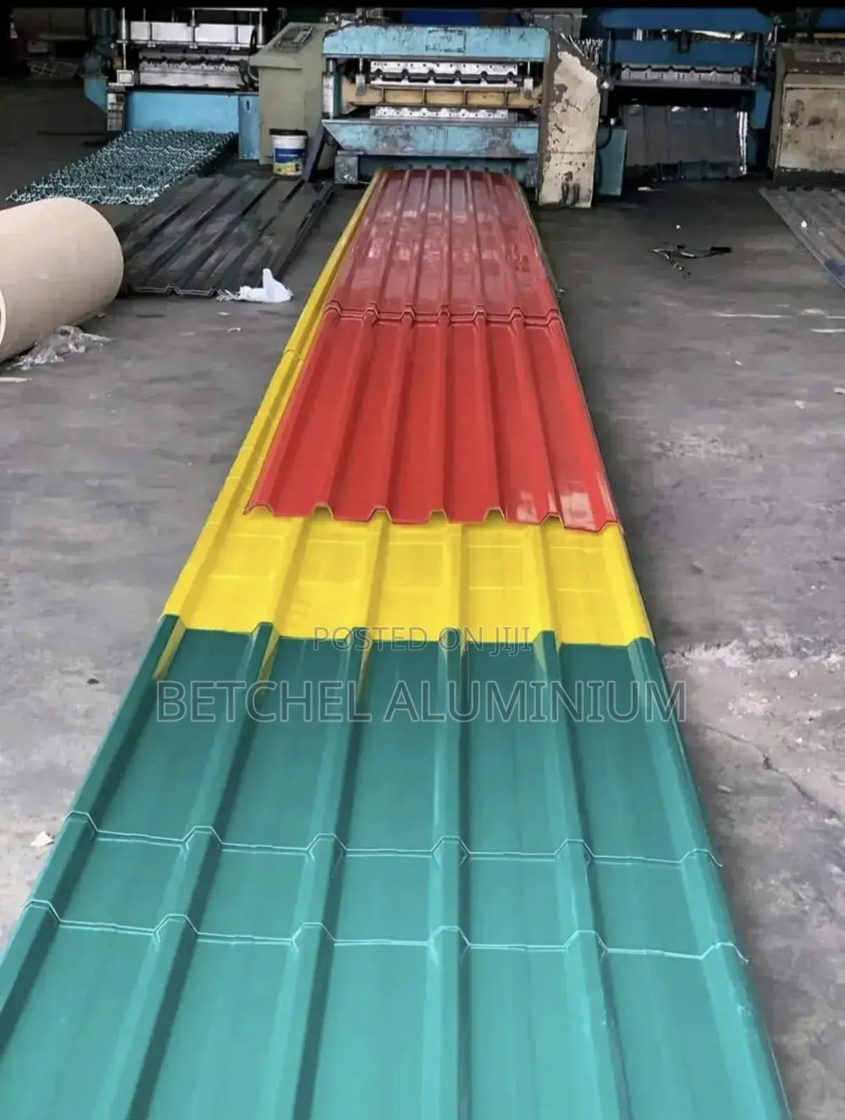Supplying of Aluminum Sheet and Work