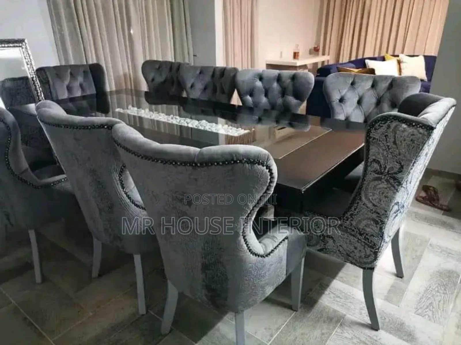 6-Seaters Dining Table Available at Mr House Interior