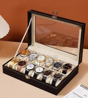 12 Slots Wrist Watch Box / Organizer