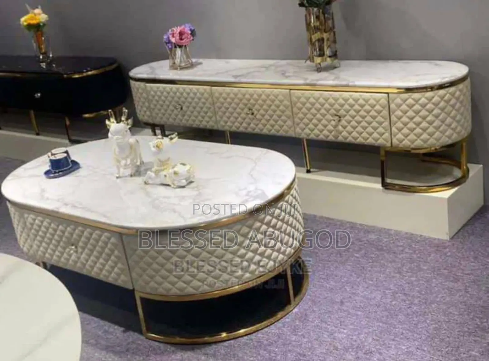 Executive Royal Center Table With Tv Stand