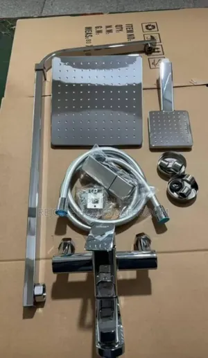 Chrome Square Shower Mixer
