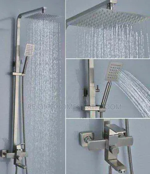 Chrome Square Shower Mixer