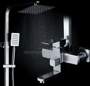 Chrome Square Shower Mixer
