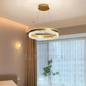 Luxury Crystal Led Ring Chandelier