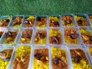 Party Jollof | Packaged Foods | Catering Services in Benin
