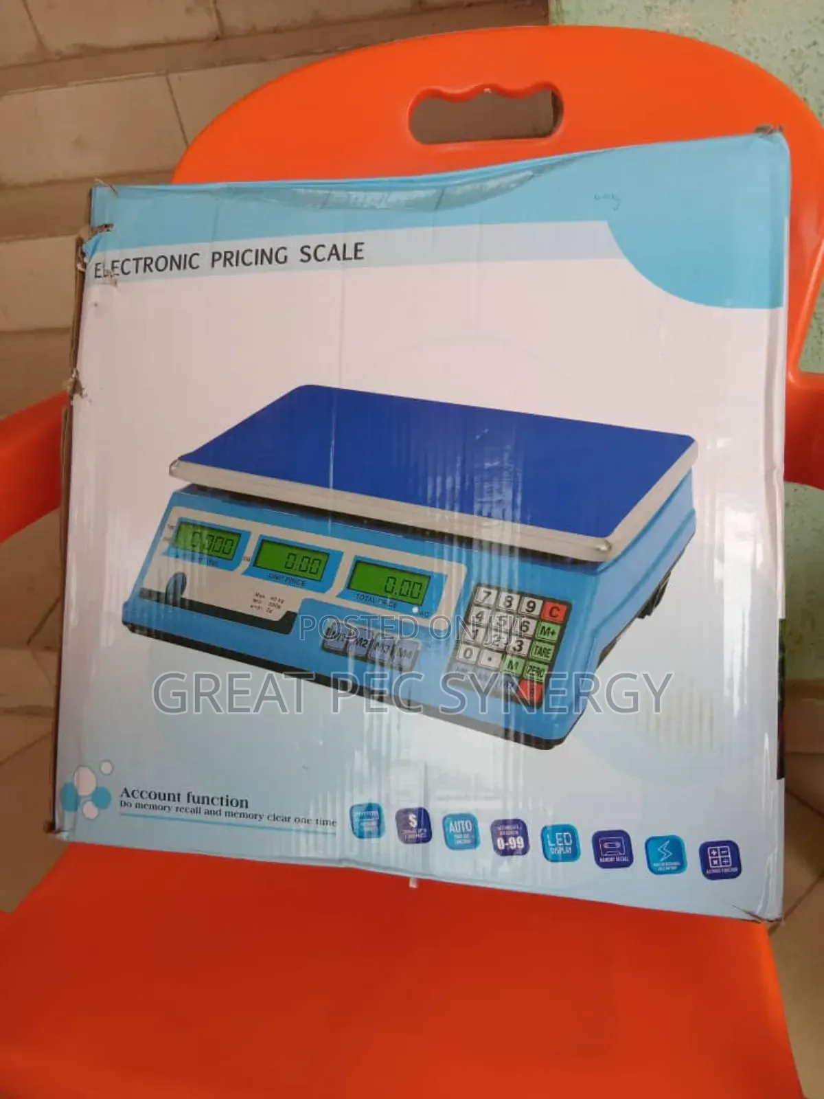 Electronic Pricing Scale 40kg