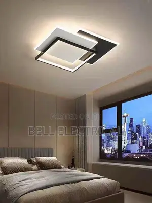 Modern Led Geometric Square Ceiling Light