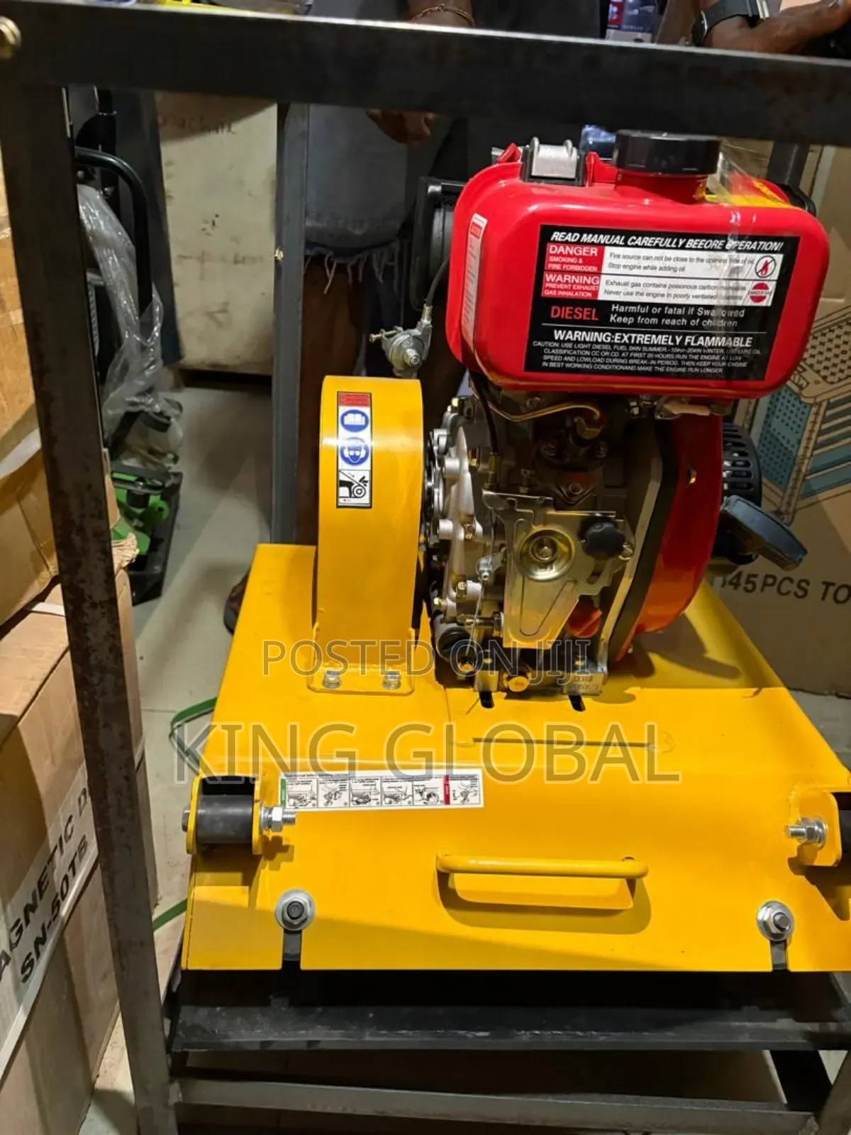Original Diesel Plate Compactor C-120
