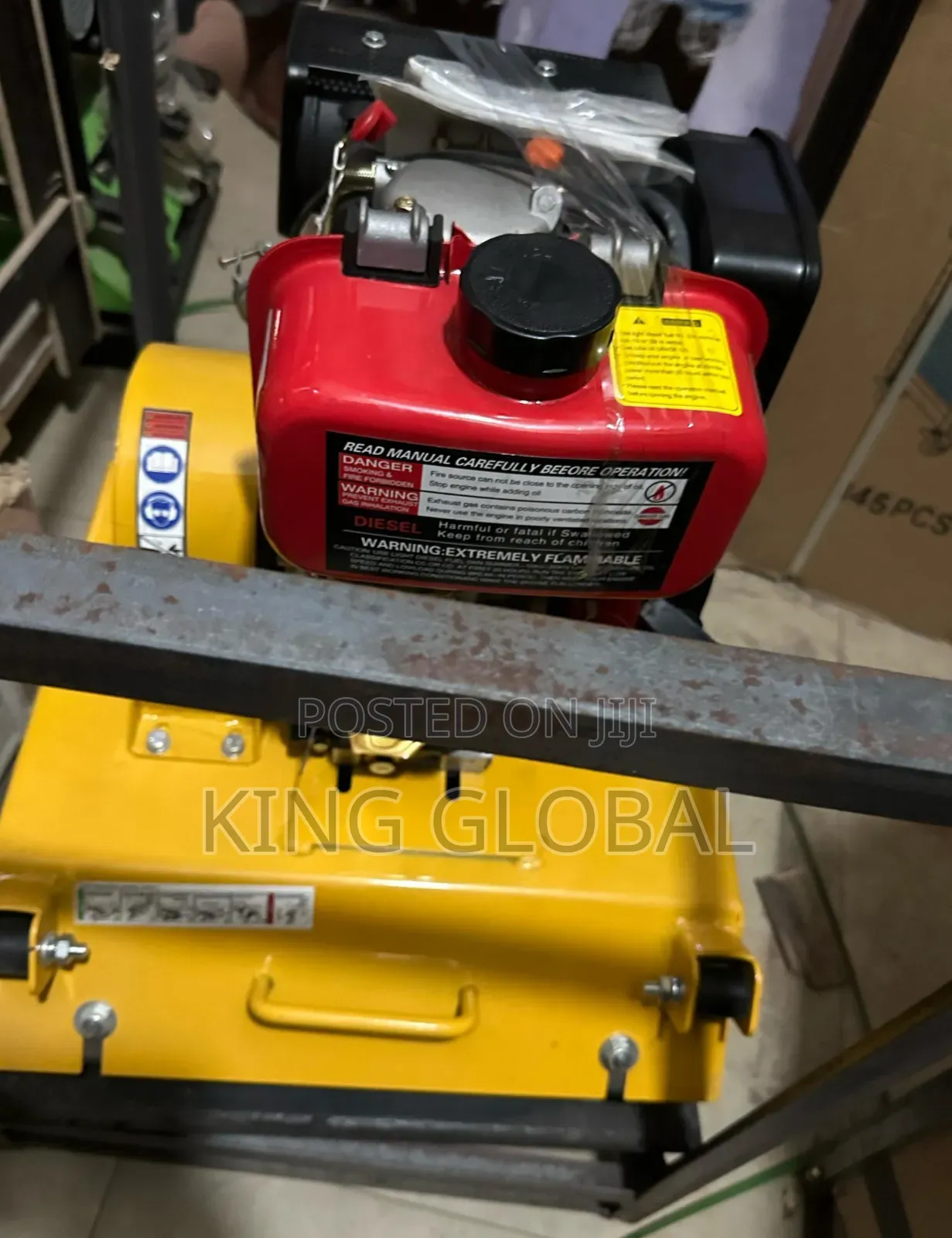 Original Diesel Plate Compactor C-120