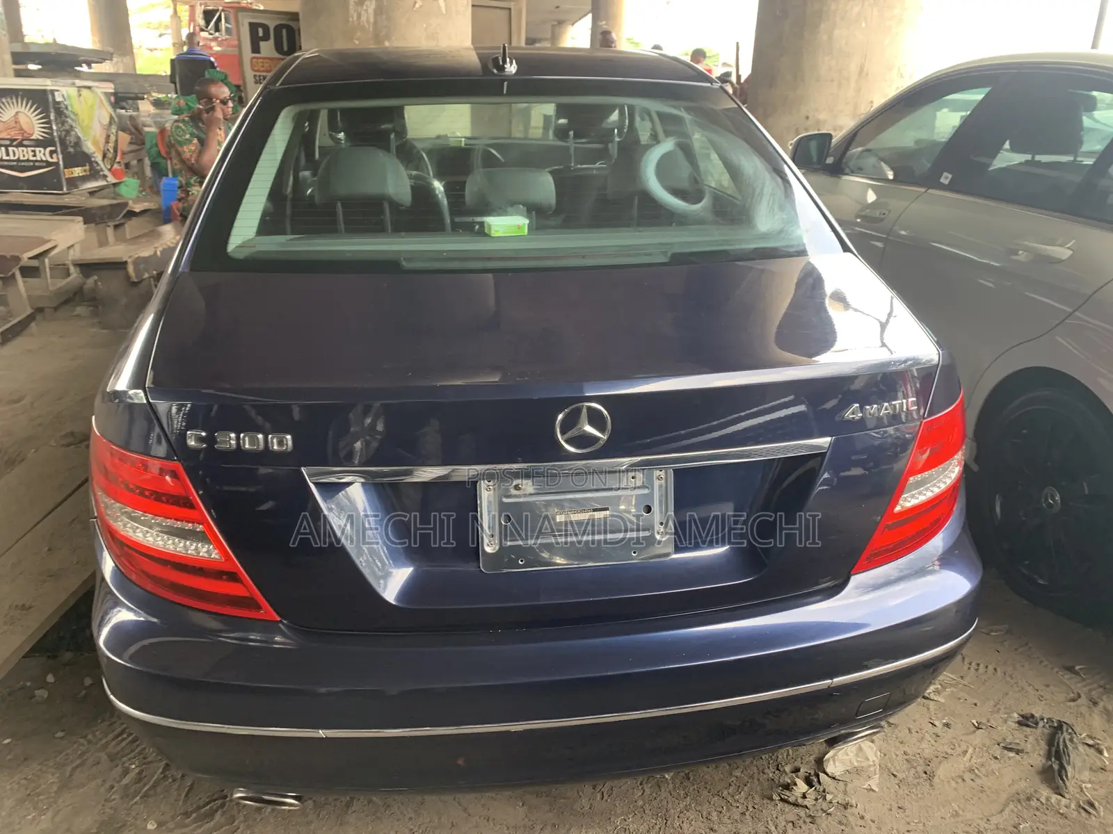Mercedes-Benz C300 2013 Blue