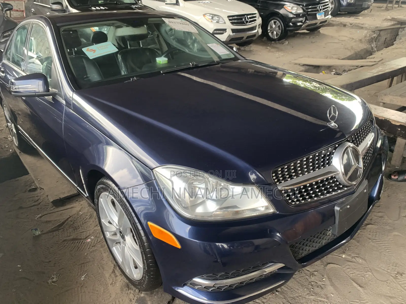 Mercedes-Benz C300 2013 Blue