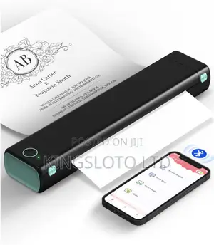 Portable Printer Inkless Printer Compatible With Ios, Androi