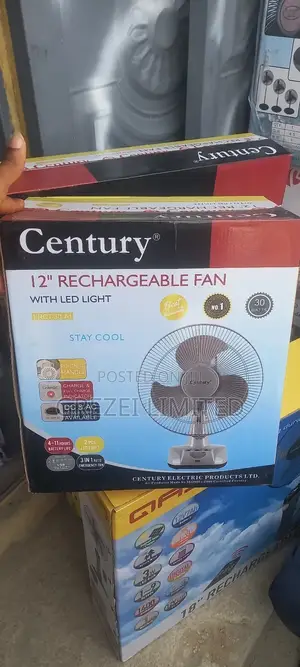 Century Wall Rechargeable Fan 12inch