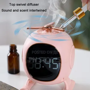 Aromatherapy Bluetooth Alarm Clock, Speaker and Phone Stand