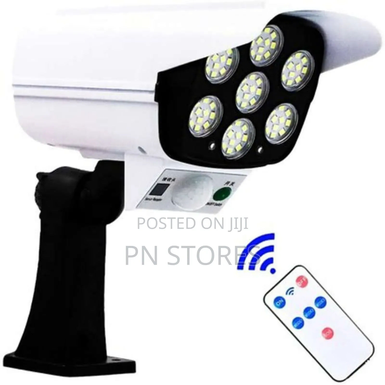 Solar Outdoor Security Movement Sensor Light With Remote