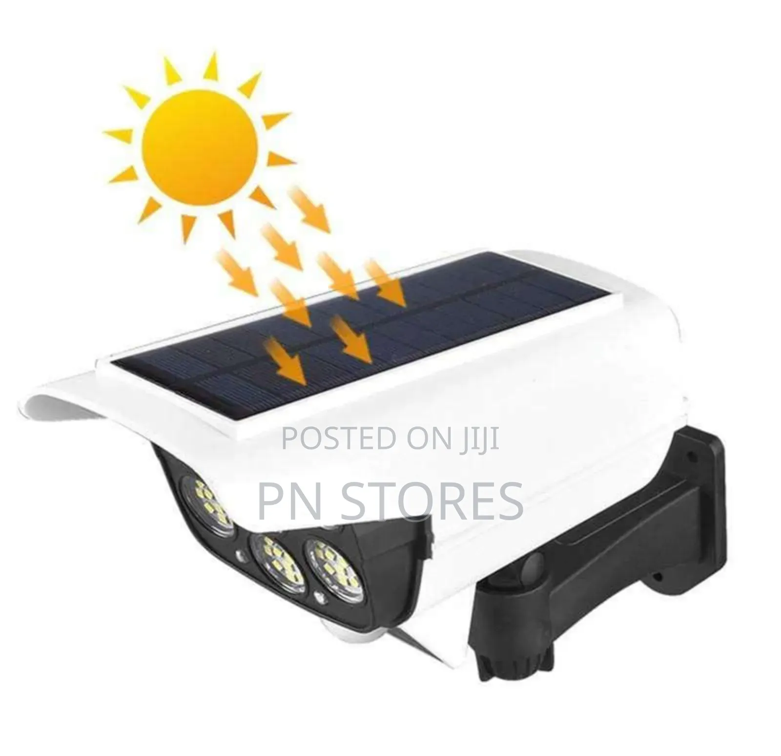 Solar Outdoor Security Movement Sensor Light With Remote