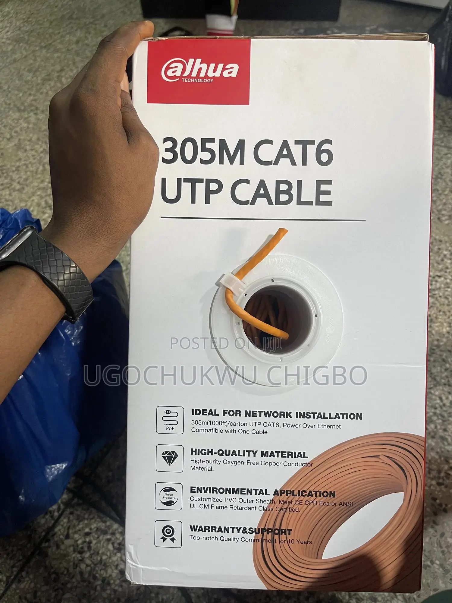 Dahua Cat 6 Utp Cable