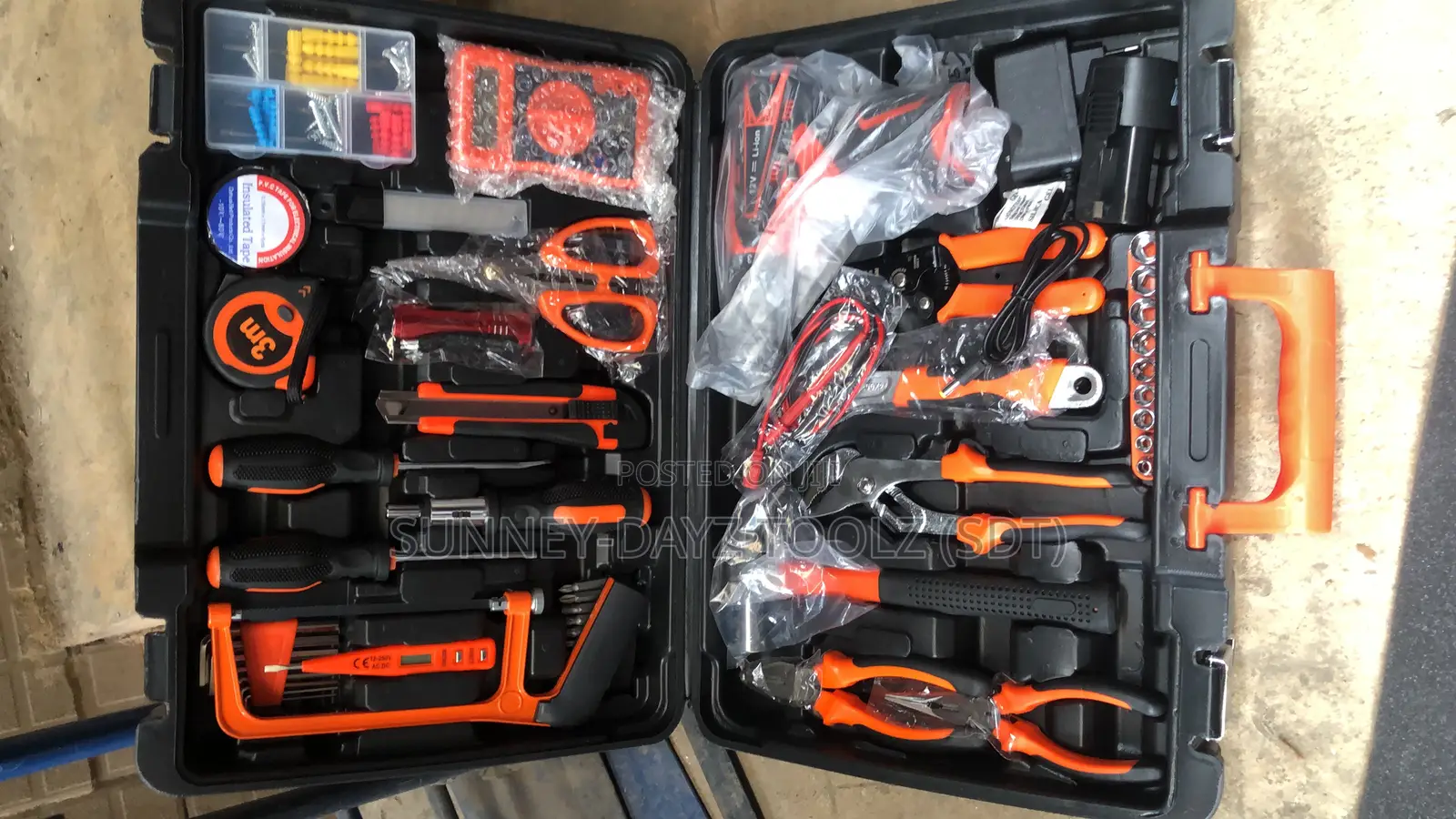 Complete Electrical Tools Box