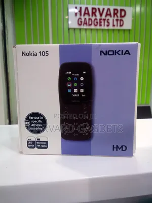 New Nokia 105 Black