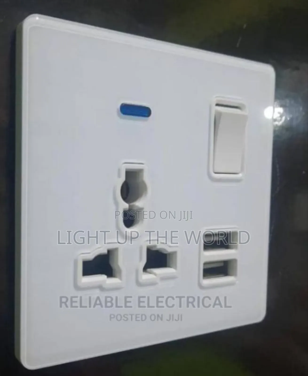 Single Socket With Double Usb
