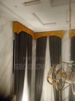American Curtain With Board