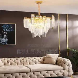 Luxury Gold Crystal Chandelier