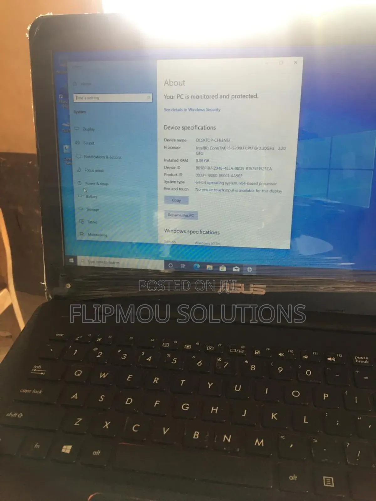 Laptop Asus X455LA 8GB Intel Core I5 HDD 500GB