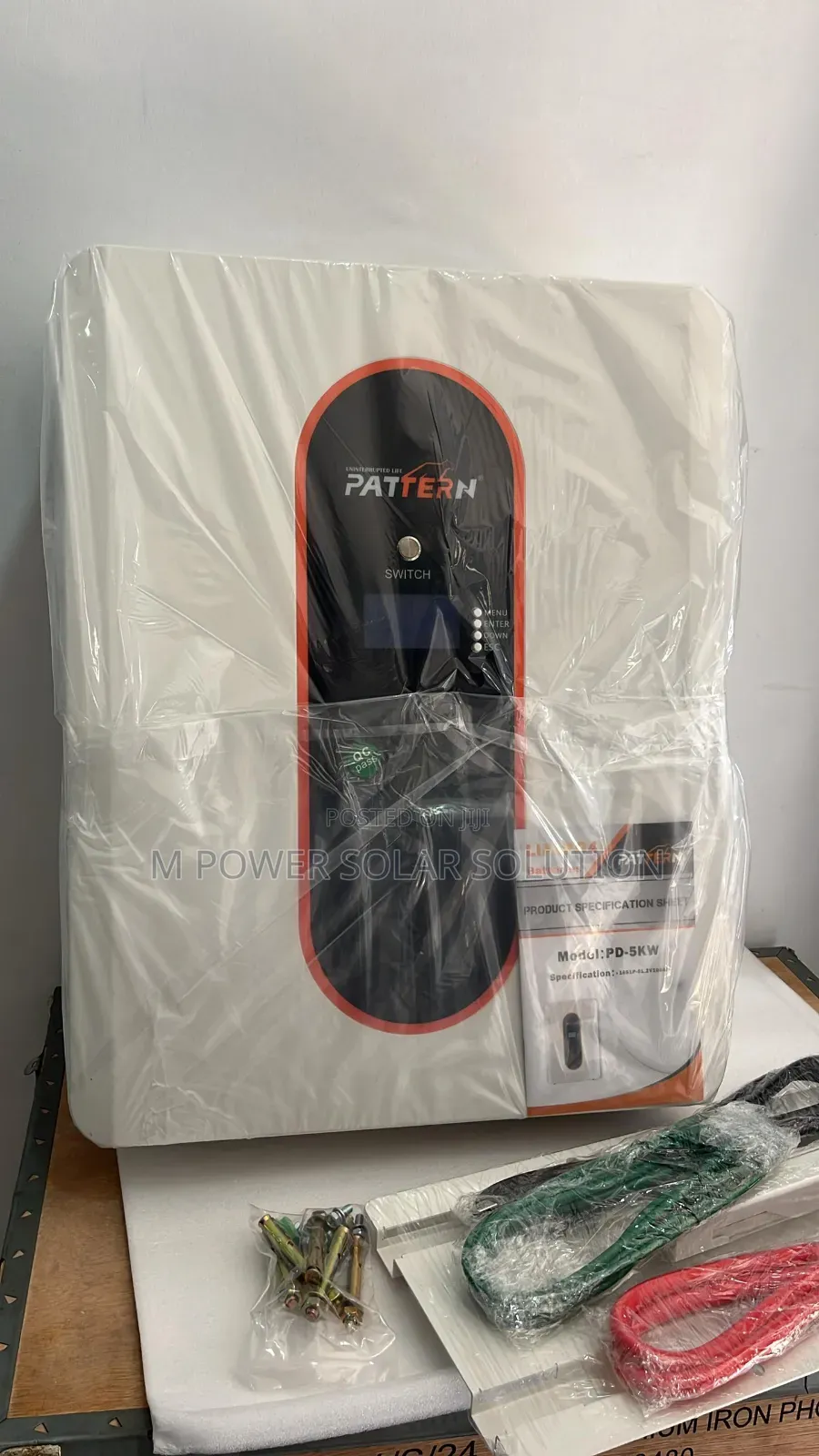 5kwh 51.2v Pattern Solar Lithium Battery