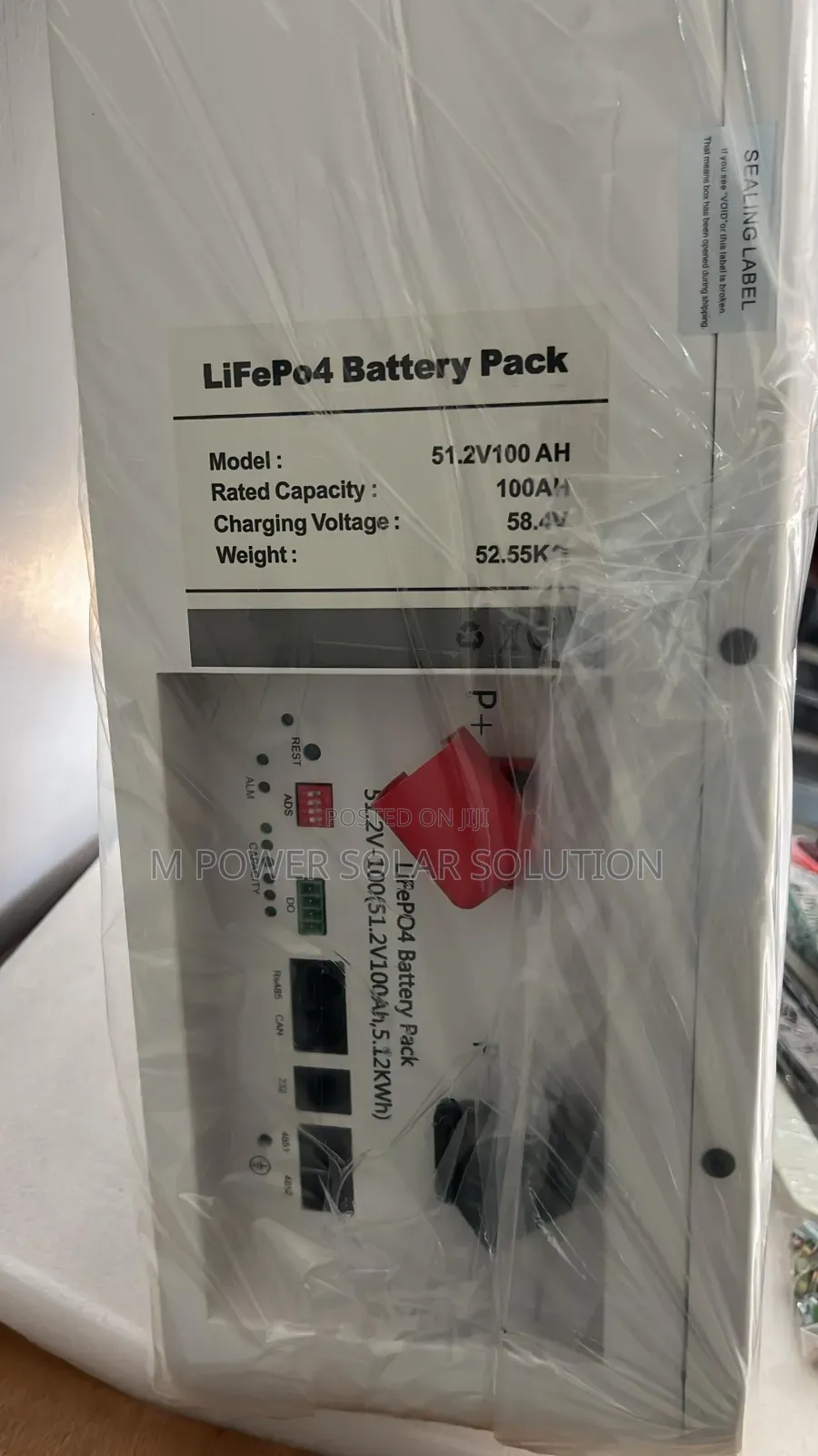 5kwh 51.2v Pattern Solar Lithium Battery