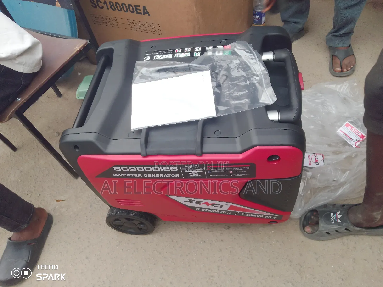 Senci Inverter Generator 7.5 Kva