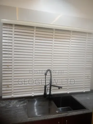 Quality White Wooden Blind