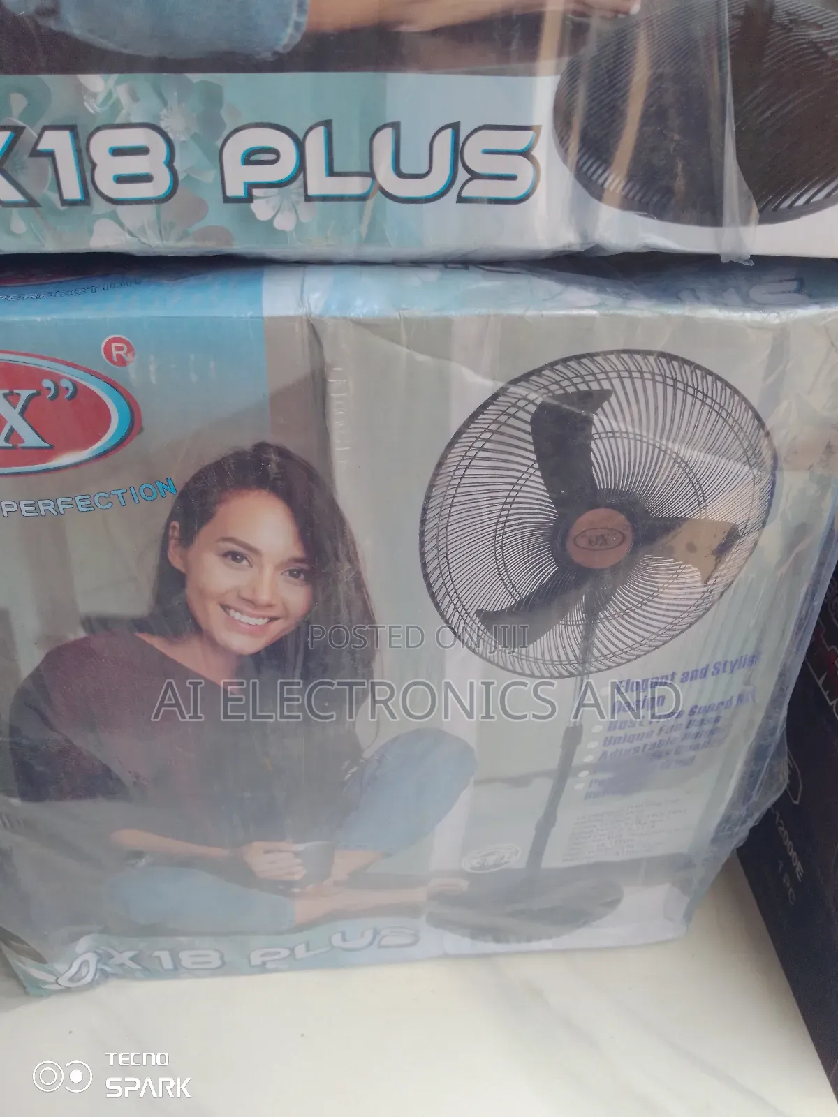 "Ox" Standing Fan