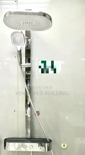 Silver Luxury Standard Shower With Digital and Thermostat