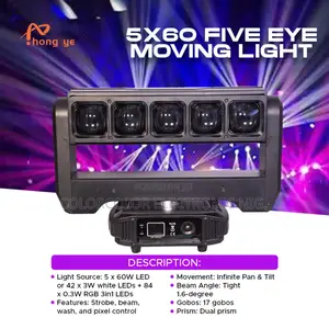 5x60 Eyes Moving Light