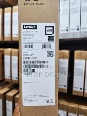 New Laptop Lenovo IdeaPad 1 4GB Intel Core I3 SSD 256GB