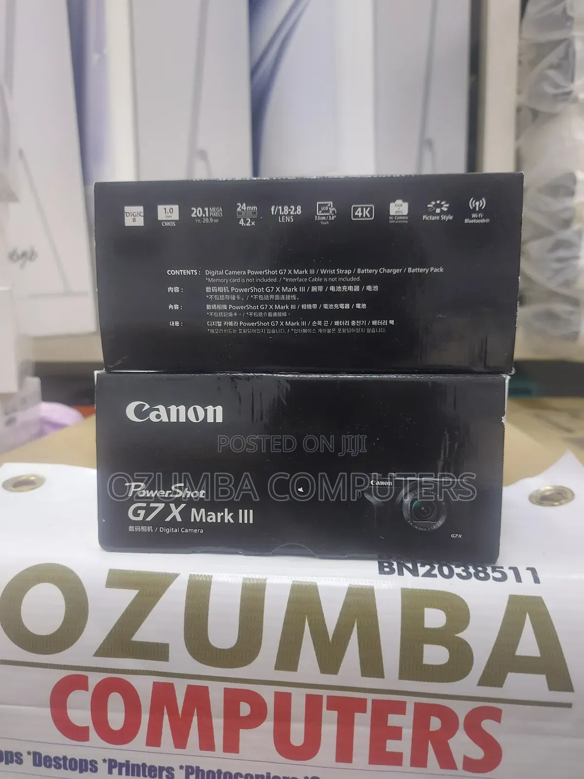 Canon Powershot G7 X Mark 3 Digital Camera