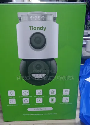 Tiandy 6mp Dual Lens Wifi Camera Tc-H363n