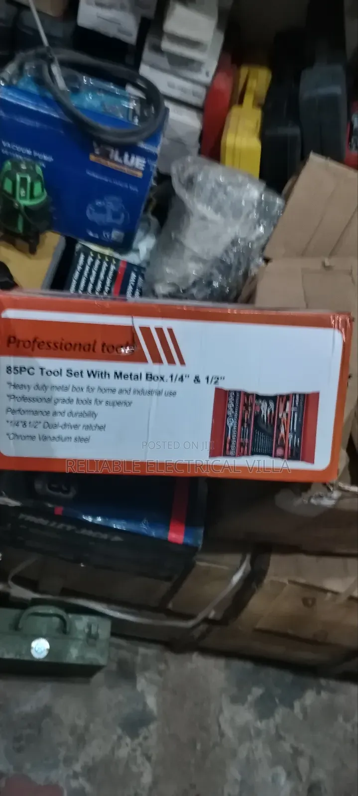 Tools Sets With Metal Box