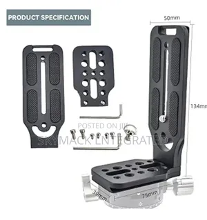 JZS DSLR Camera L-Type Quick Release Plate Vertic