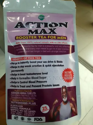 Photo - Action Max Booster Tea for Men :For Erectile Dysfunction.