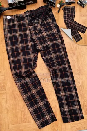 Checkered Trouser Pants