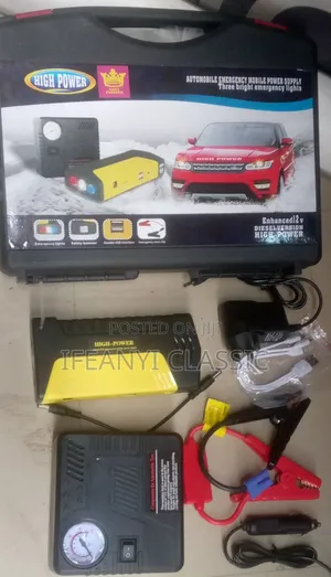Portable Jumb Starter With Air Pump