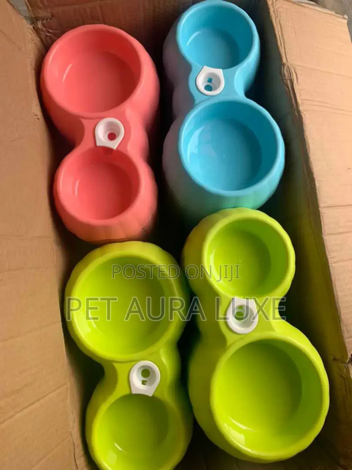 Double Plastic Bowl